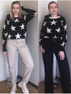 Cocoa Yacht Club Star Pullover Knit Sweater