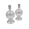 Rainbow Prism Bauble Candle Holder - Pair
