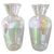 Rainbow Prism Vase - Pair
