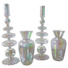 Rainbow Prism Vase - Pair