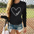 Cocoa Yacht Club Love Heart Women's T-Shirt