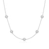 Cocoa Yacht Club Rose Gold Moissanite Necklace