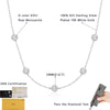 Cocoa Yacht Club Rose Gold Moissanite Necklace