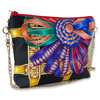 Rubans du Cheval Noir Vintage Silk Scarf Crossbody Bag