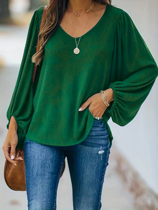 Cocoa Yacht Club Plus Size Peplum Sleeve Top