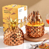 Cocoa Yacht Club 24-Pcs Pineapple Design Stainless Steel Cutlery Set