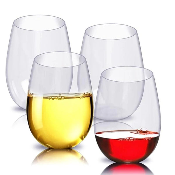 Cocoa Yacht Club 2/4Pcs New 16OZ 480ML Unbreakable Wine Glasses