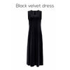 Cocoa Yacht Club Mesh Shirt & Velvet Maxi Dress