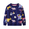 Cocoa Yacht Club Cartoon Dinosaurs Sweatshirt