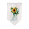 Cocoa Yacht Club Short Curtain Kitchen Triangle Flag Printed Half-Curtain