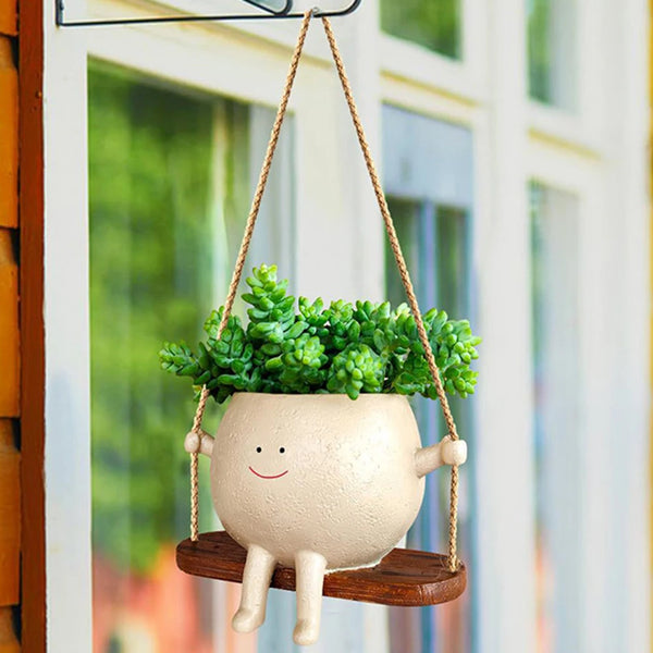 Cocoa Yacht Club Happy Couple Planter Swing