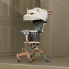 One Click Folding Baby Stroller with Rotatable Seat Canopy