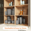16/32pcs Plastic Tableware Set