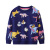 Cocoa Yacht Club Cartoon Dinosaurs Sweatshirt