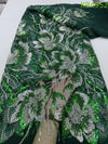 Cocoa Yacht Club African Beaded Lace Fabric