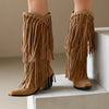 Cocoa Yacht Club Retro Tassel Cowboy Boots