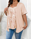 Cocoa Yacht Club 2 in 1 Floral Print T-Shirt