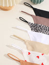 Cocoa Yacht Club 7Pcs Seamless Printed And Solid Thongs
