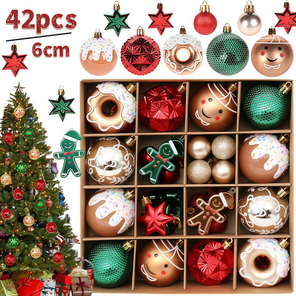 6cm Christmas Ball Ornament Set