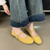 Cocoa Yacht Club Velvet Mary Jane Ballet Shoes