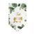 Cocoa Yacht Club Triangle Flag Kitchen Plant Pattern Short Curtain