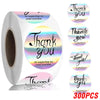 Cocoa Yacht Club BRAND YOU 100-500pcs Rainbow Laser Thank You Stickers