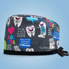 Cartoon Print Medical Scrub Cap