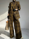 Cocoa Yacht Club Plaid Lemongrass Pants