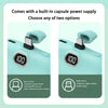 Mini Power Bank 2000/5000mAh Built Cable Portable Mobile Charger Fast Charger