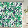 Cocoa Yacht Club Flowers Butterfly Pattern Shower Curtains