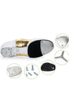 Cocoa Yacht Club Leather Brogue Shoes
