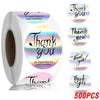 Cocoa Yacht Club BRAND YOU 100-500pcs Rainbow Laser Thank You Stickers