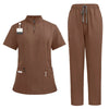Unisex Medical V-neck Nurse Scrubs
