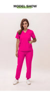 Nurse Uniforms V-neck Scrub Sets Surgical Workwear