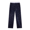 Cocoa Yacht Club Sequin & Denim Shirt & Pants Sets