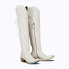 Cocoa Yacht Club American Retro Leather Western Boots