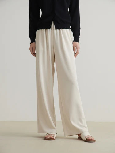 Women's Full Length Beige Pants