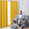 Cocoa Yacht Club 1PC Yellow Blackout Curtains