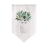 Cocoa Yacht Club Short Curtain Kitchen Triangle Flag Printed Half-Curtain