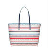 Cocoa Yacht Club Stripe Shoulder Bag