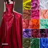 Cocoa Yacht Club Luxury Glossy Liquid Satin Fabric