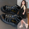 Cocoa Yacht Club Flat Weave Roman Sandals