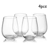 Cocoa Yacht Club 2/4Pcs New 16OZ 480ML Unbreakable Wine Glasses