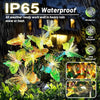 Cocoa Yacht Club Butterfly Solar Garden Lights Outdoor Swaying 6LED