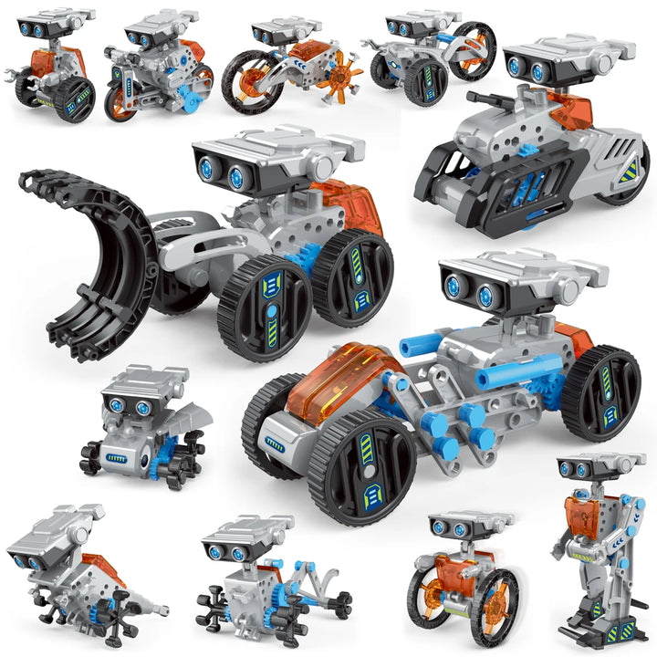 12 in 1 Science Experiment Solar Robot Toy