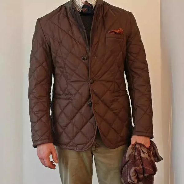 Cocoa Yacht Club Quilted Men's Jacket