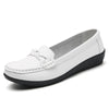 Cocoa Yacht Club Wedge Leather Shoes
