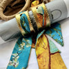 Cocoa Yacht Club Chic Retro Scarf Bracelet
