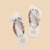 Cocoa Yacht Club Bohemian Satin Ribbon Flip Flop