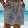 Cocoa Yacht Club Cotton Linen Shorts